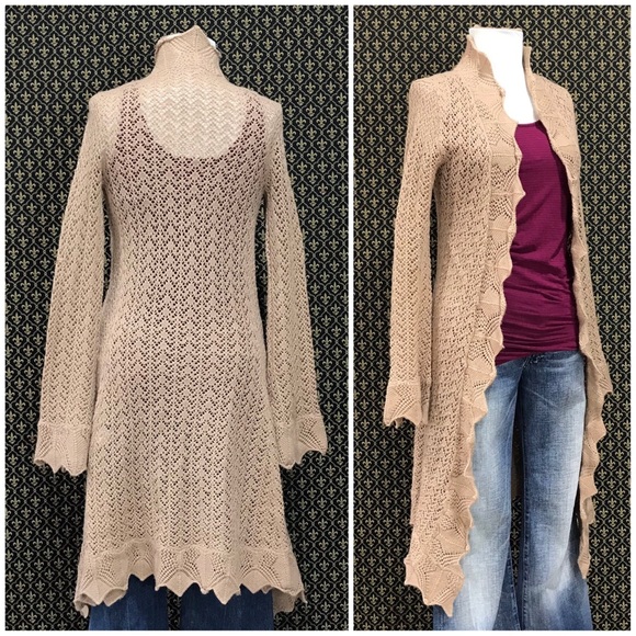 2005 Anthro “Brookside Sweater Coat” by E. Gillett - Picture 14 of 16